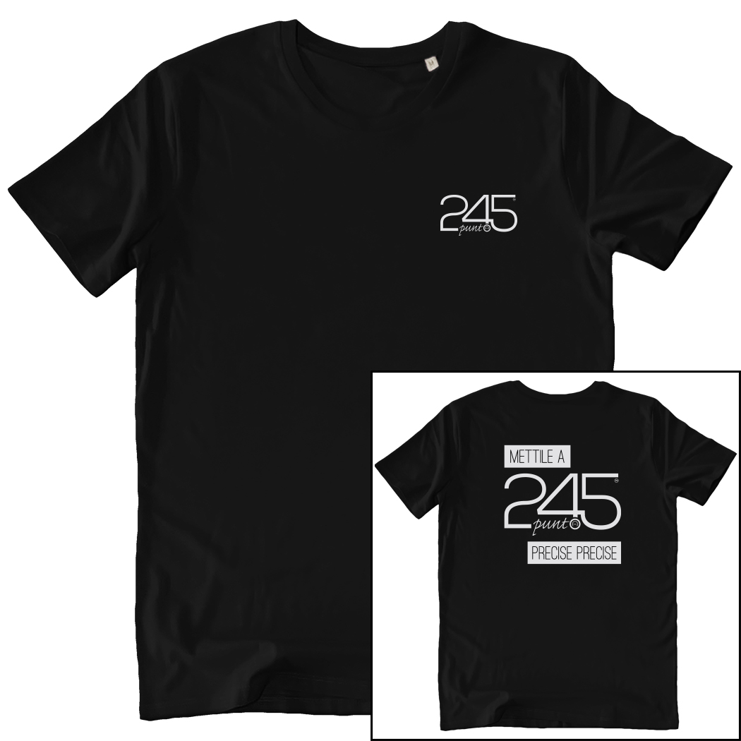 T-SHIRT F+R - 2PUNTO45 OFFICIAL black